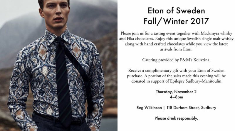 Eton Of Sweden Fall/Winter 2017 Event
