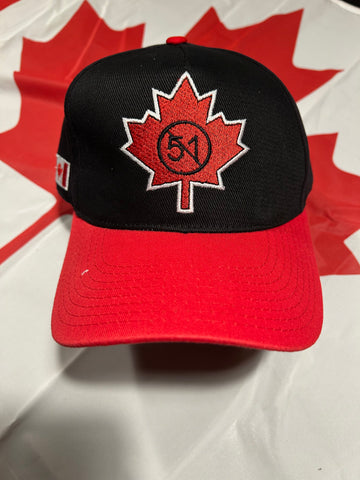 Never 51 Cap - Black & Red