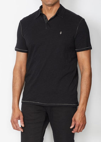 John Varvatos - Short Sleeve Peace Polo