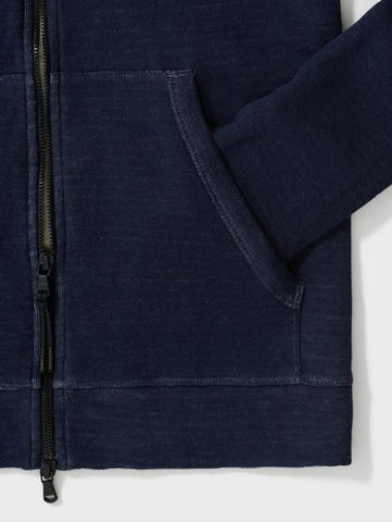 John Varvatos - Double Knit Plaited Hoodie