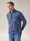 Robert Talbott - Morgan Floral Print Brushed Shirt