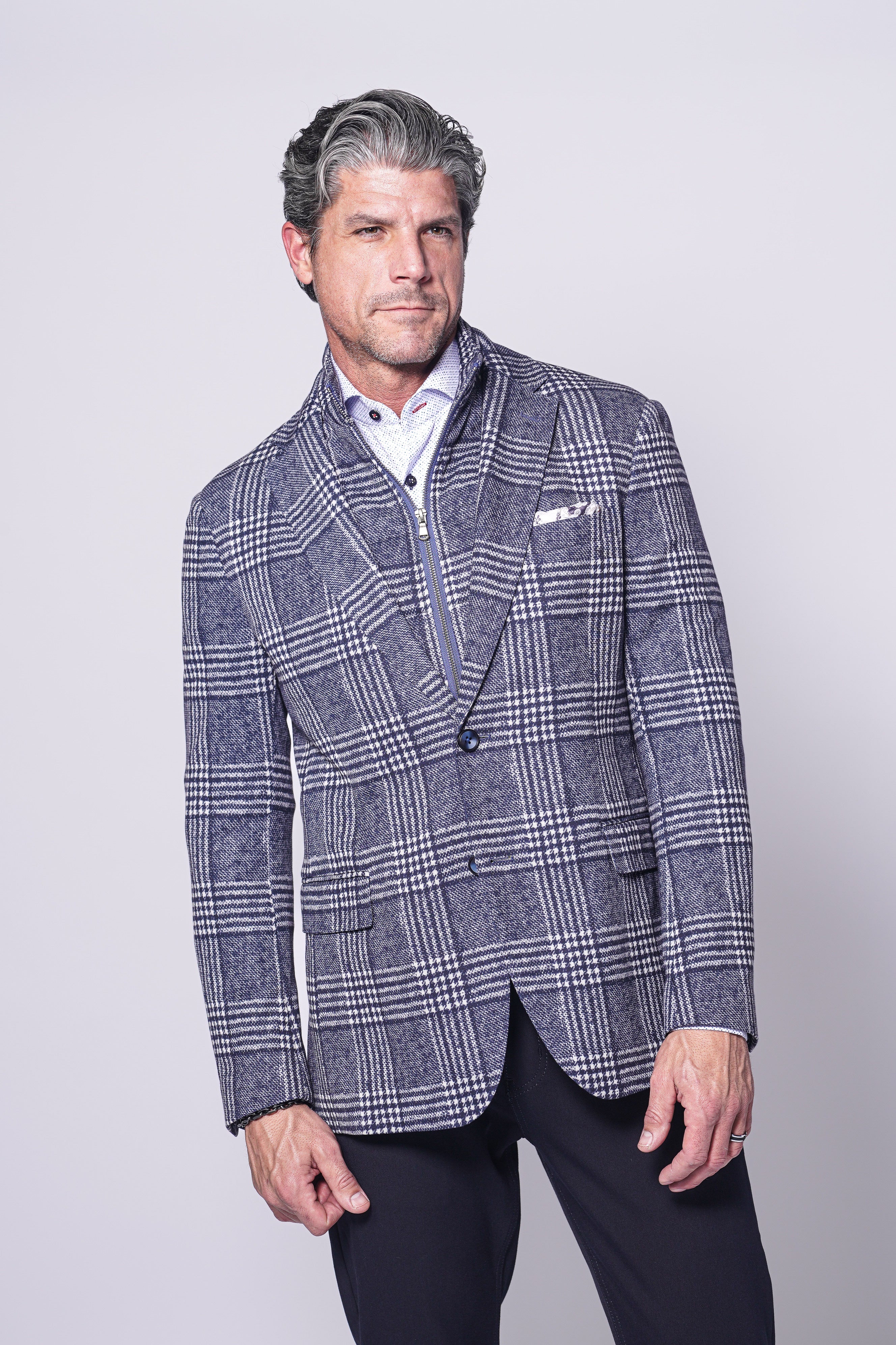 ROCCO JACKET IN NAVY - 7 Downie St.®