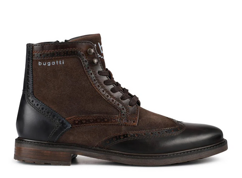 Bugatti - Wingtip Boots - Brown