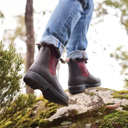 Blundstone hot sale burgundy rub