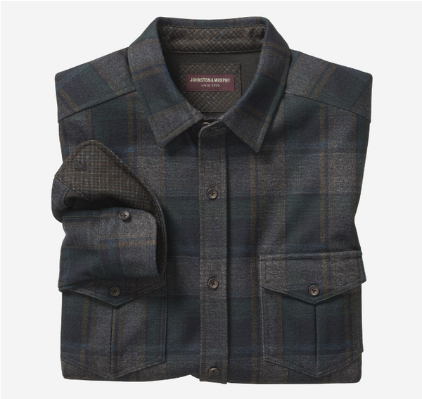 Johnston and murphy hot sale antiqued cotton jacket