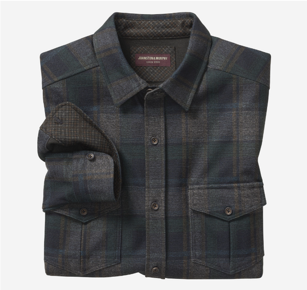 Johnston and murphy 2025 antiqued cotton jacket