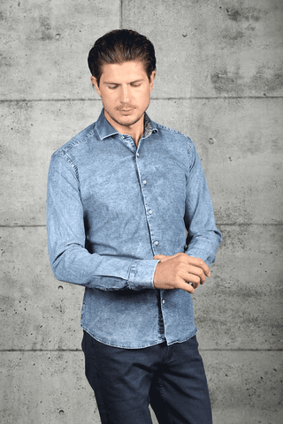 7 DOwnie St - Blue Denim Shirt
