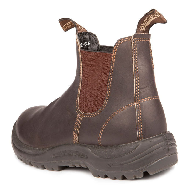 Blundstone 162 Work Safety Boot Stout Brown Reg Wilkinson s Men s Wear
