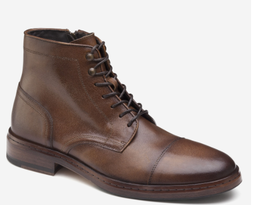 Johnston & murphy warner cap toe zip boot hotsell