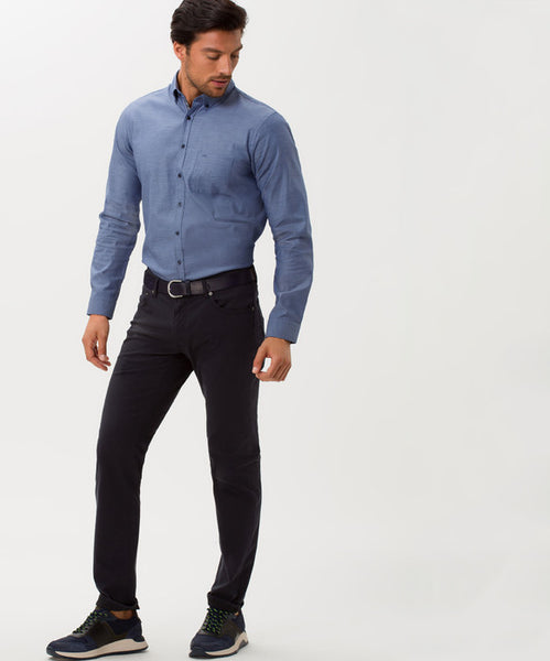 Brax Chuck Hi-Flex Pants – Reg Navy Men\'s in Wilkinson\'s Wear