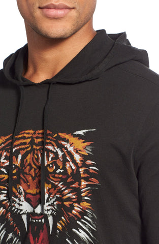 John Varvatos - Tiger Graphic Hoodie