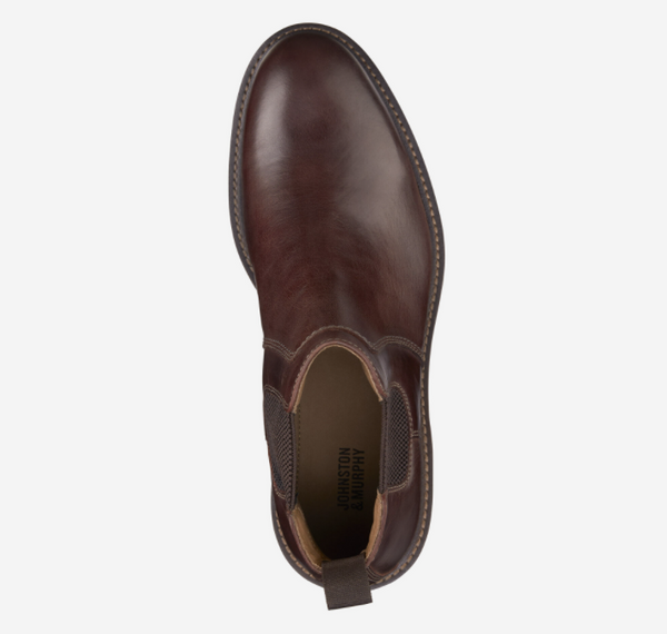 Johnston Murphy Mahogany Barrett Chelsea Boot Reg