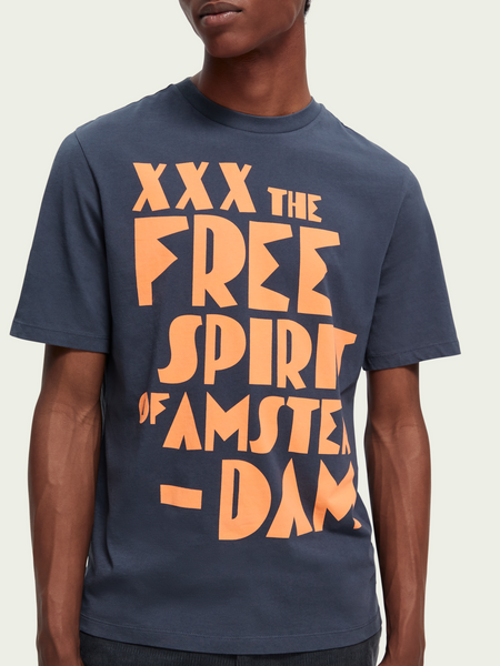 Scotch & Soda - Free spirit artwork T-shirt – Reg Wilkinson's