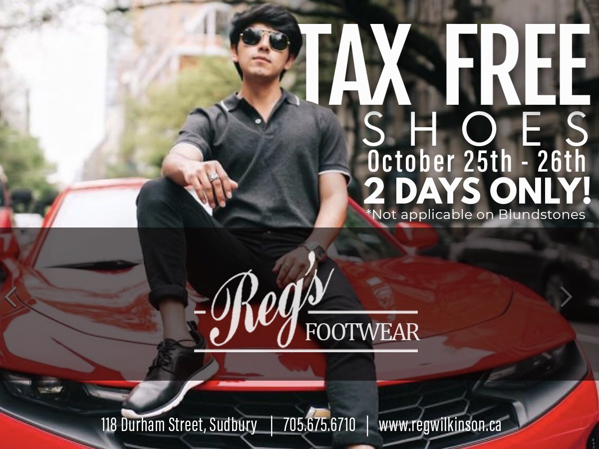 Tax Free Shoes - Two Days Only