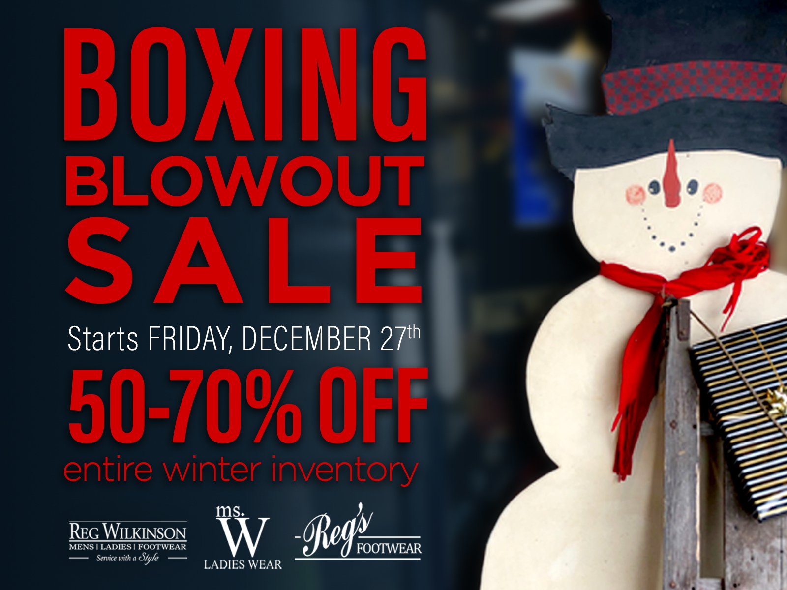 Boxing Week Sale 2019
