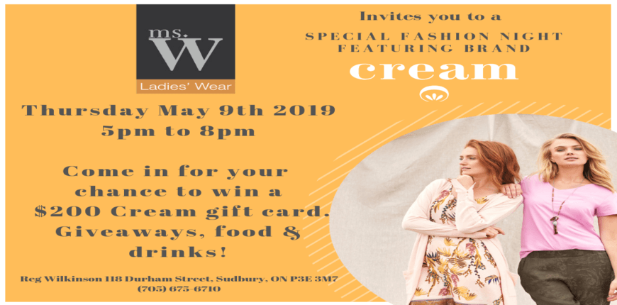 Ms.W Spring Ladieswear Event