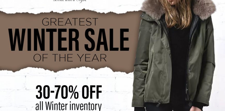 Our Greatest Winter Sale On Now