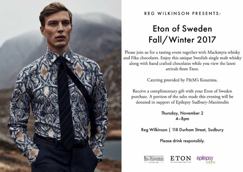 Eton Of Sweden  Fall/Winter 2017 Event