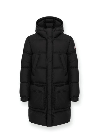Colmar - Long Length Quilted Jacket With Drawstring Adjustment