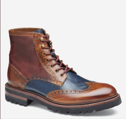 Johnston & Murphy - Dudley Lug Wingtip Boot