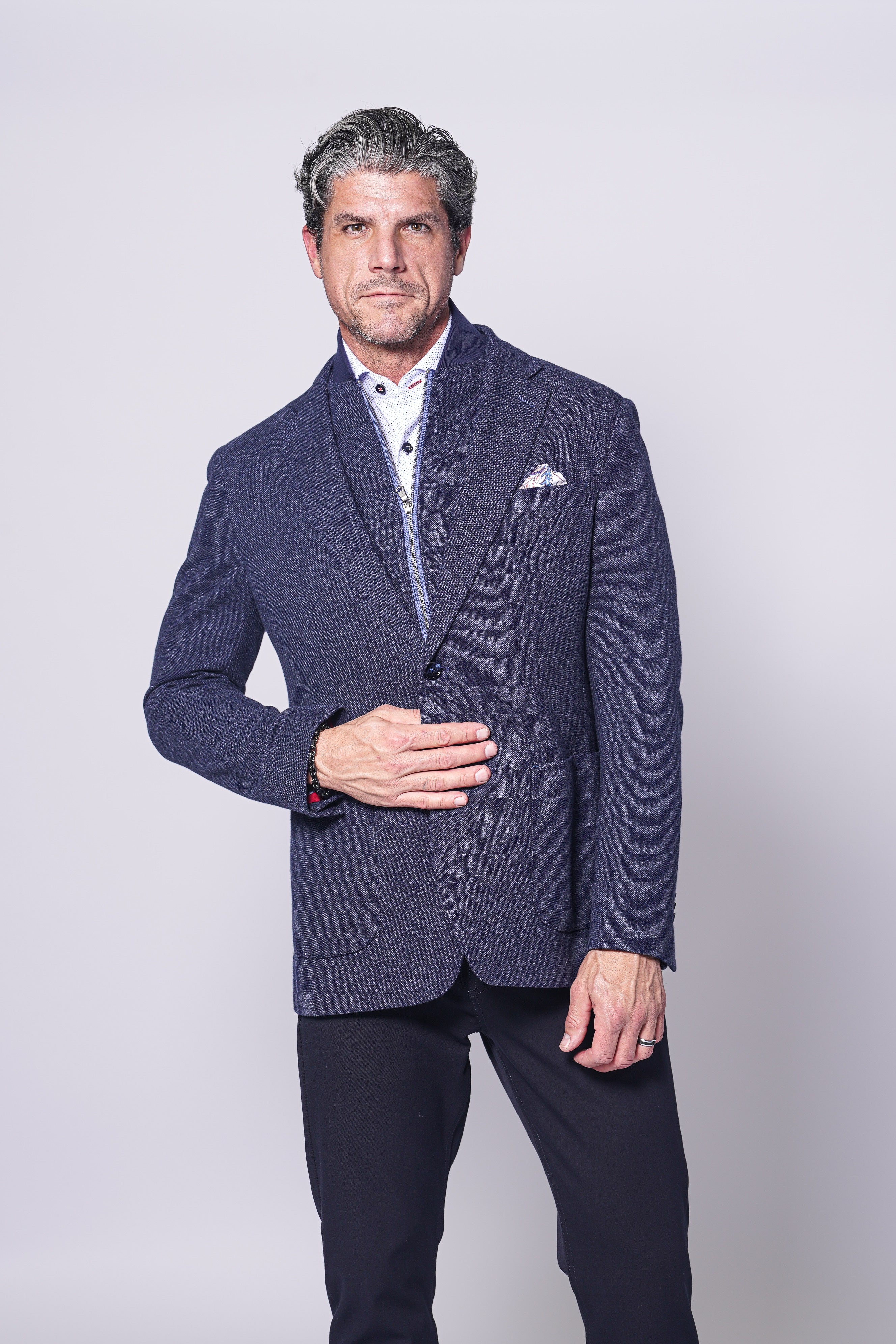 HASTINGS JACKET IN NAVY - 7 Downie St.®