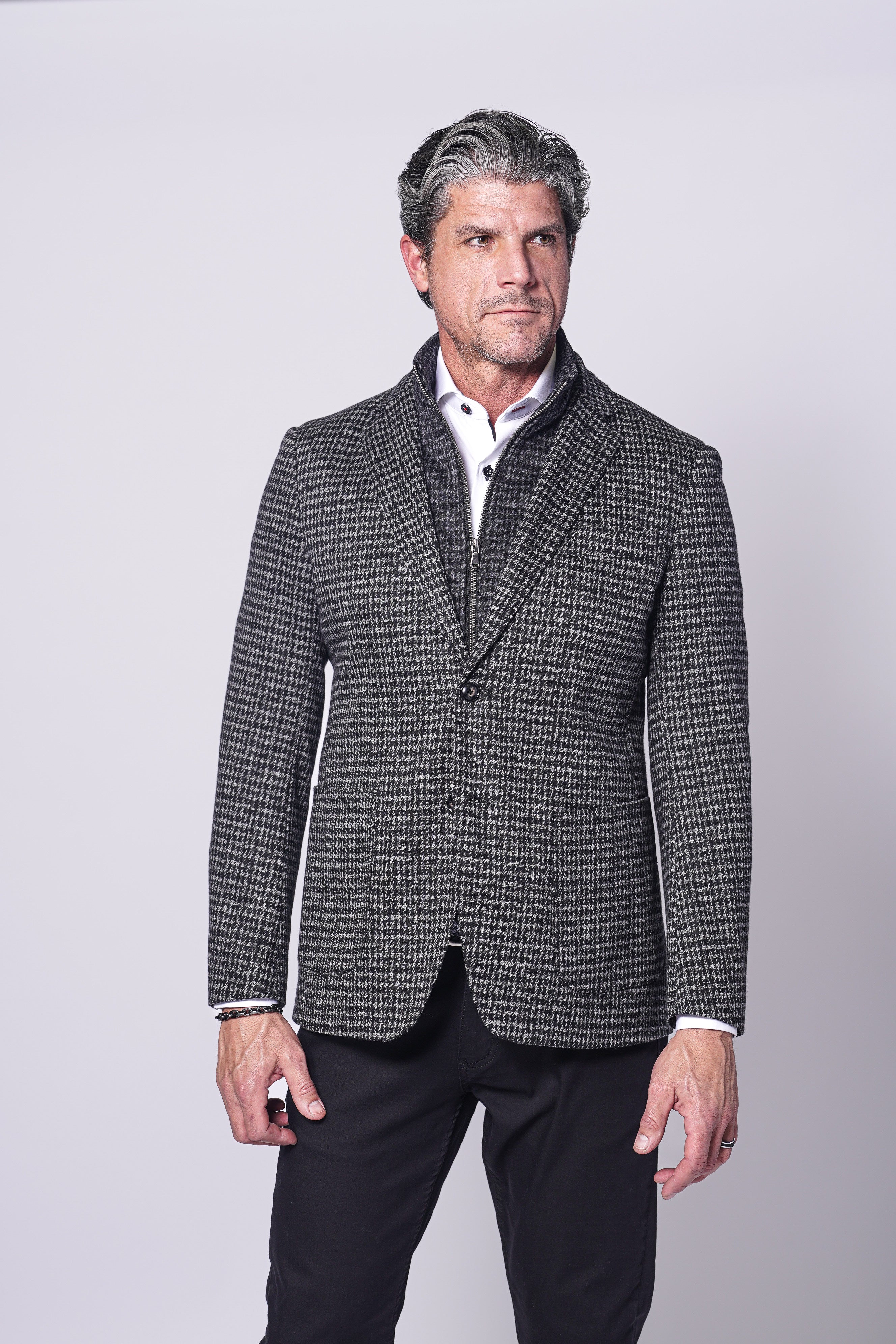 INVERNO JACKET IN GREY - 7 Downie St.®