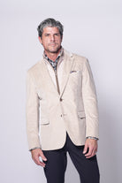 LORENZO BIB JACKET IN BEIGE - 7 Downie St.®
