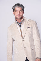 LORENZO BIB JACKET IN BEIGE - 7 Downie St.®