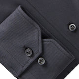 Charcoal Solid Modern 4Flex Stretch Knit Shirt