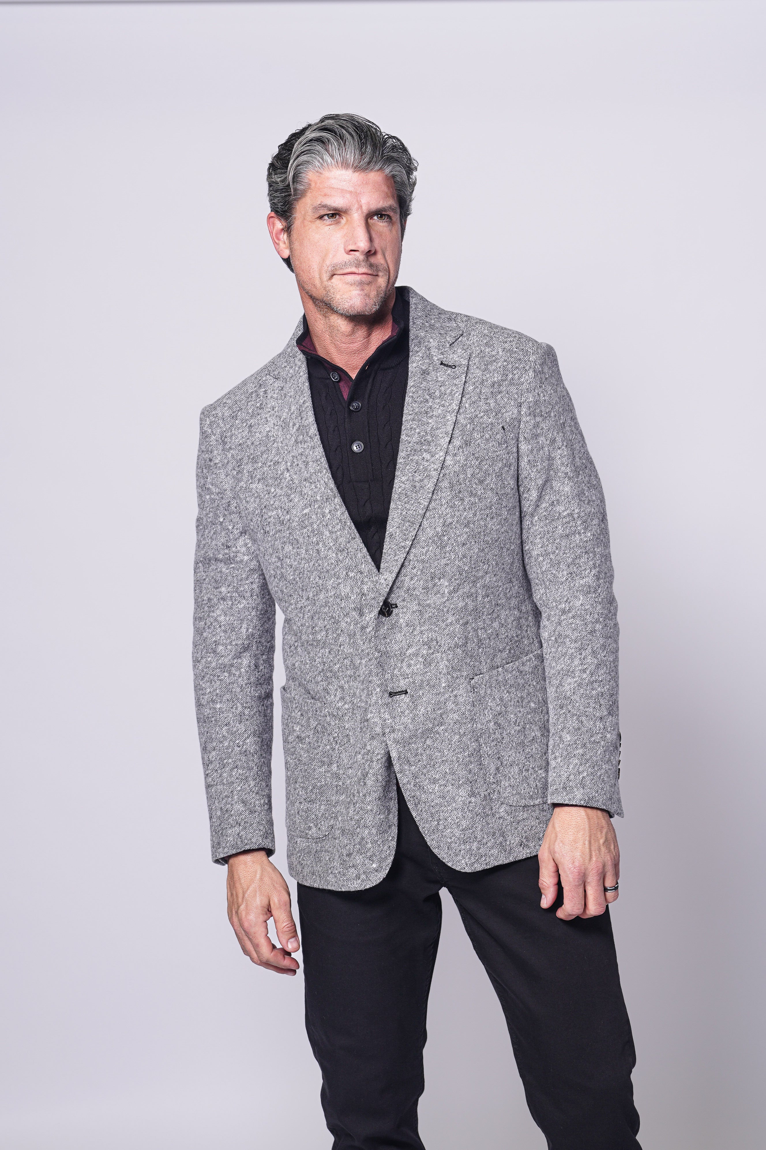 NORWAY JACKET IN GREY - 7 Downie St.®