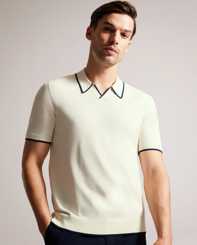 Ted Baker - Stortfo Short Sleeve Rayon Polo Shirt