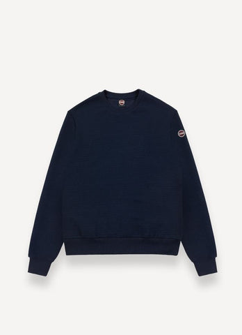 COLMAR - Crew-neck ribbed ottoman sweatshirt