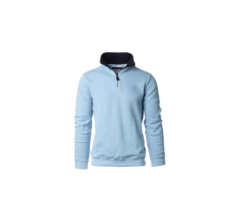 Ethnic Blue - Zip neck SIGNATURE