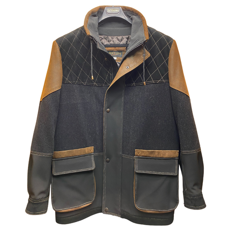 JEZ ELITE - 4884 Black-Brown  Winter Jacket