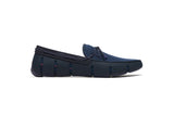 SWIMS - Braided Lace Loafer in Navy