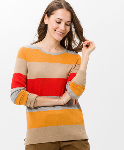BRAX Ladies - Liz Striped Sweater