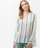 Val Striped Cupro Blouse