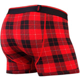 BN3TH - CLASSIC TRUNK BOXER FIRESIDE PLAID RED
