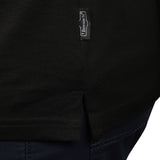 Black Mercerized Cotton Crewneck T-Shirt - 7 Downie St.®