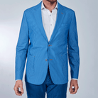 Flash Blue Check Travel Blazer - 7 Downie St.®