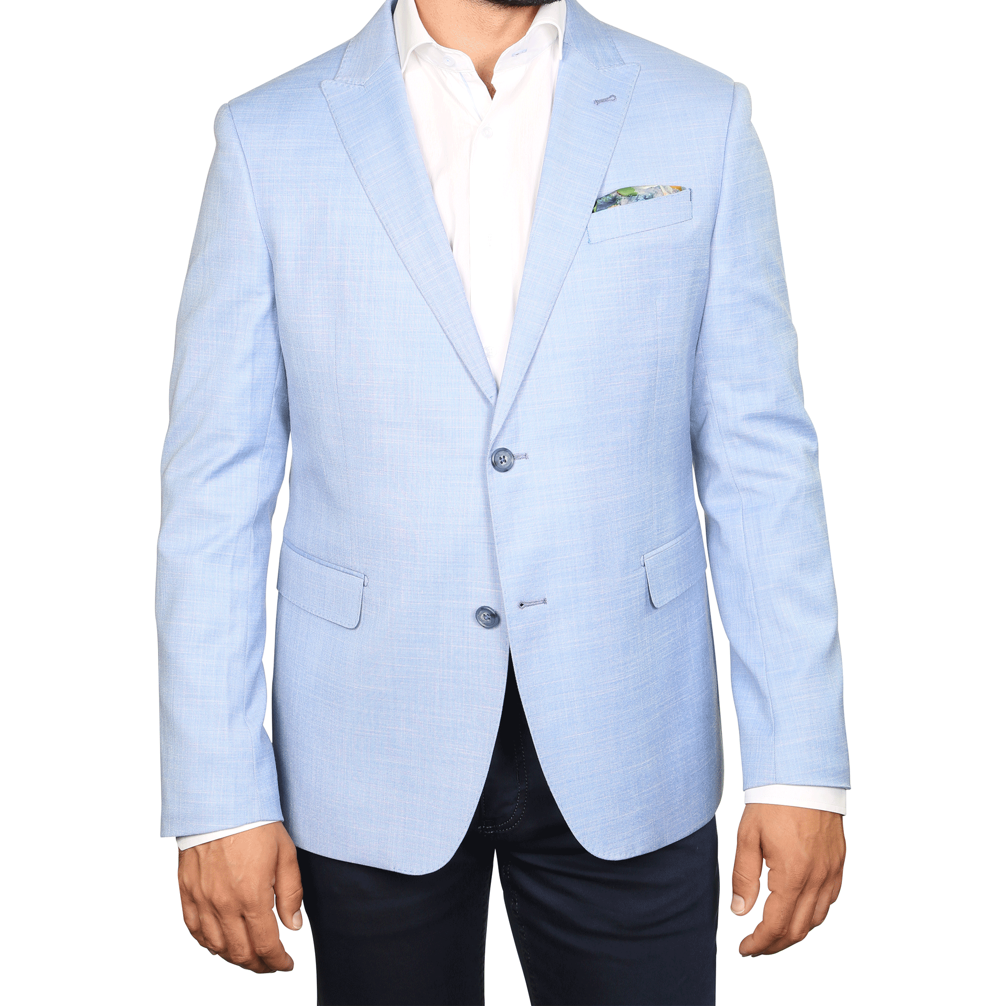 Homer Baby Blue Blazer - 7 Downie St.®