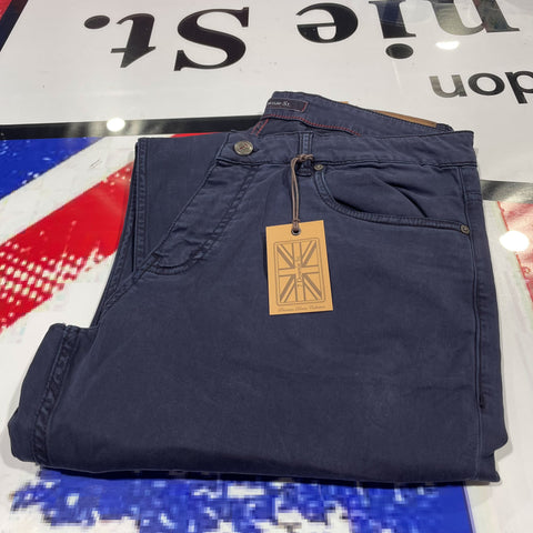 Five Pocket Stretch Pants in Navy - 7 Downie St.®