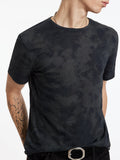 John Varvatos - Regular Fit Short Sleeves Crew With Digital Printing
