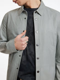 John Varvatos - Simo Shirt- Camp Shirt Button Closure Raw Hem