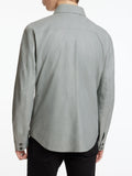 John Varvatos - Simo Shirt- Camp Shirt Button Closure Raw Hem