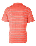 Cutter & Buck - Forge Heathered Stripe Stretch Mens Polo