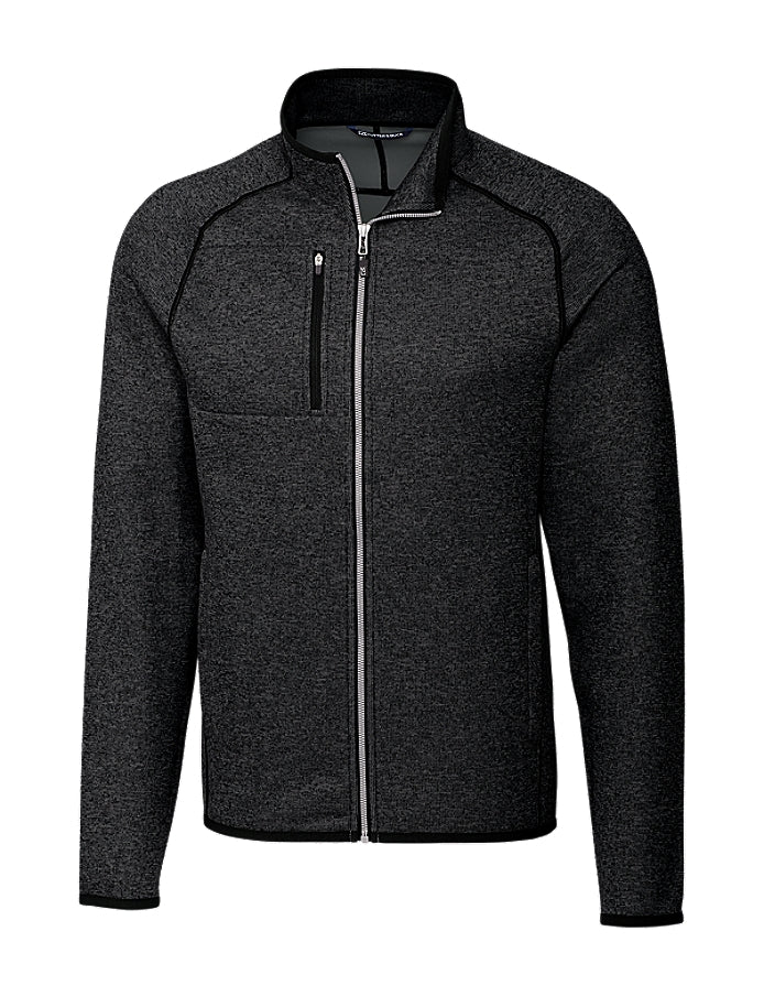 Cutter & Buck - Mainsail Sweater-Knit Mens Full Zip Jacket – Reg  Wilkinson's Men's Wear
