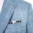 Oricle Blue Plaid Blazer - 7 Downie St.®