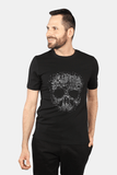 Stretch Crew Neck Skull Graphic T-Shirt - 7 Downie St.®