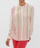 Val Striped Cupro Blouse